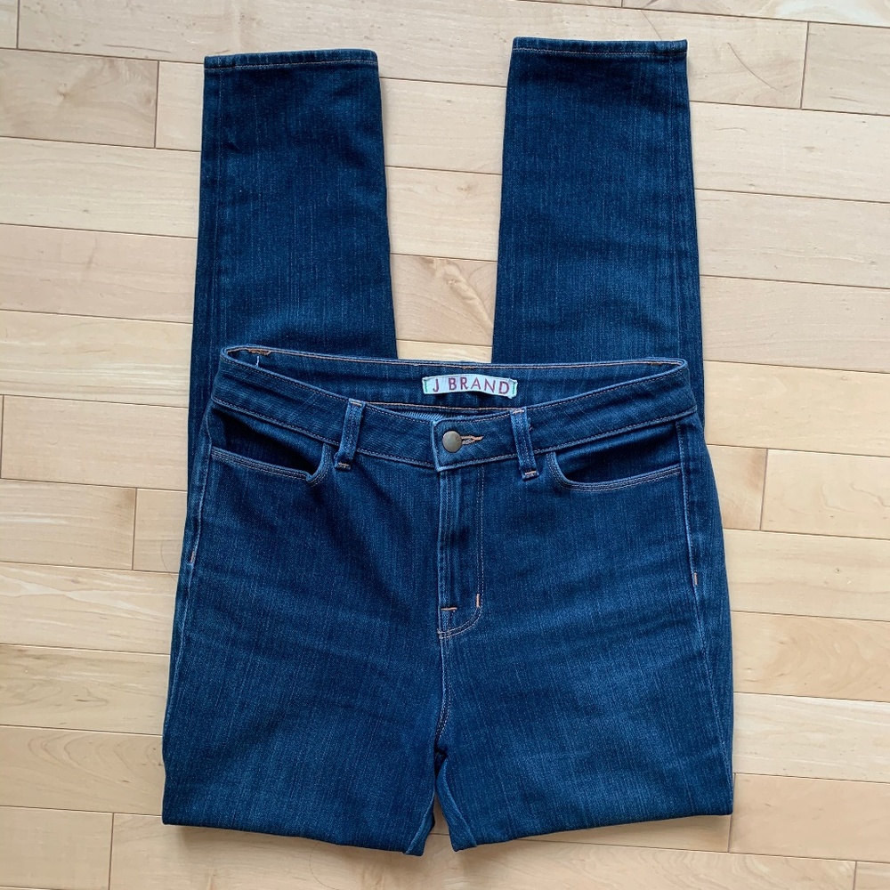 J Brand Oslo High Rise Skinny Jeans, Size 28